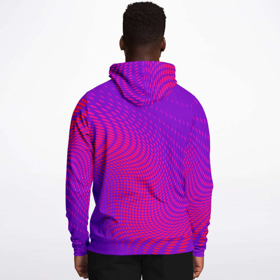 Load image into Gallery viewer, Wicked Purple Dots Unisex Hoodie
