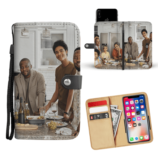 Personalized Phone Wallet with One Custom Photo