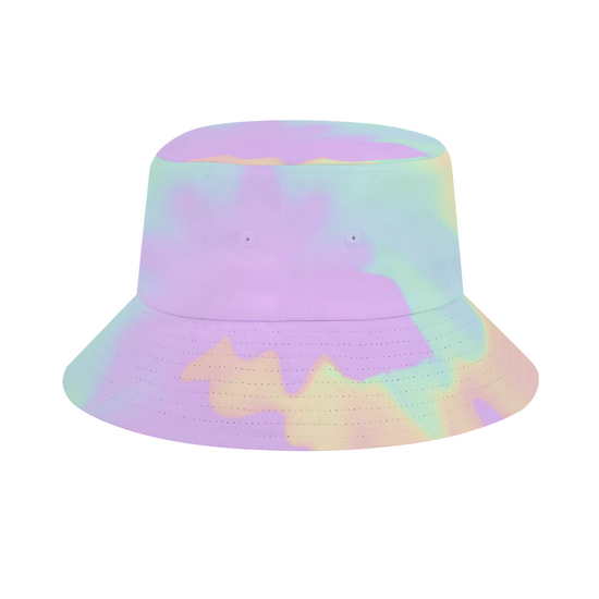 Lilac Mint Tie Dye Bucket Hat