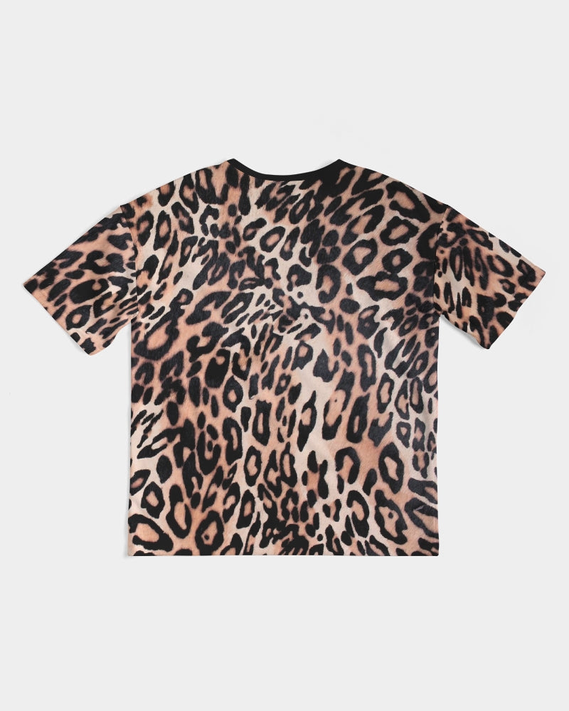Leopard Print Men's Premium Heavyweight T Shirt
