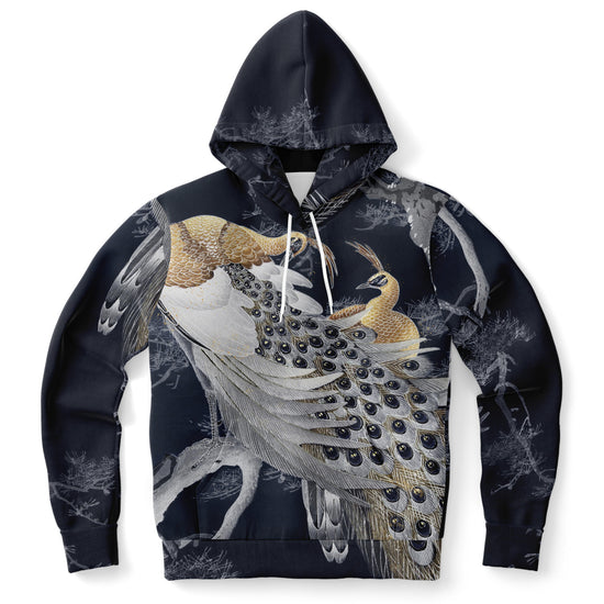 Perched Peacocks Unisex Hoodie