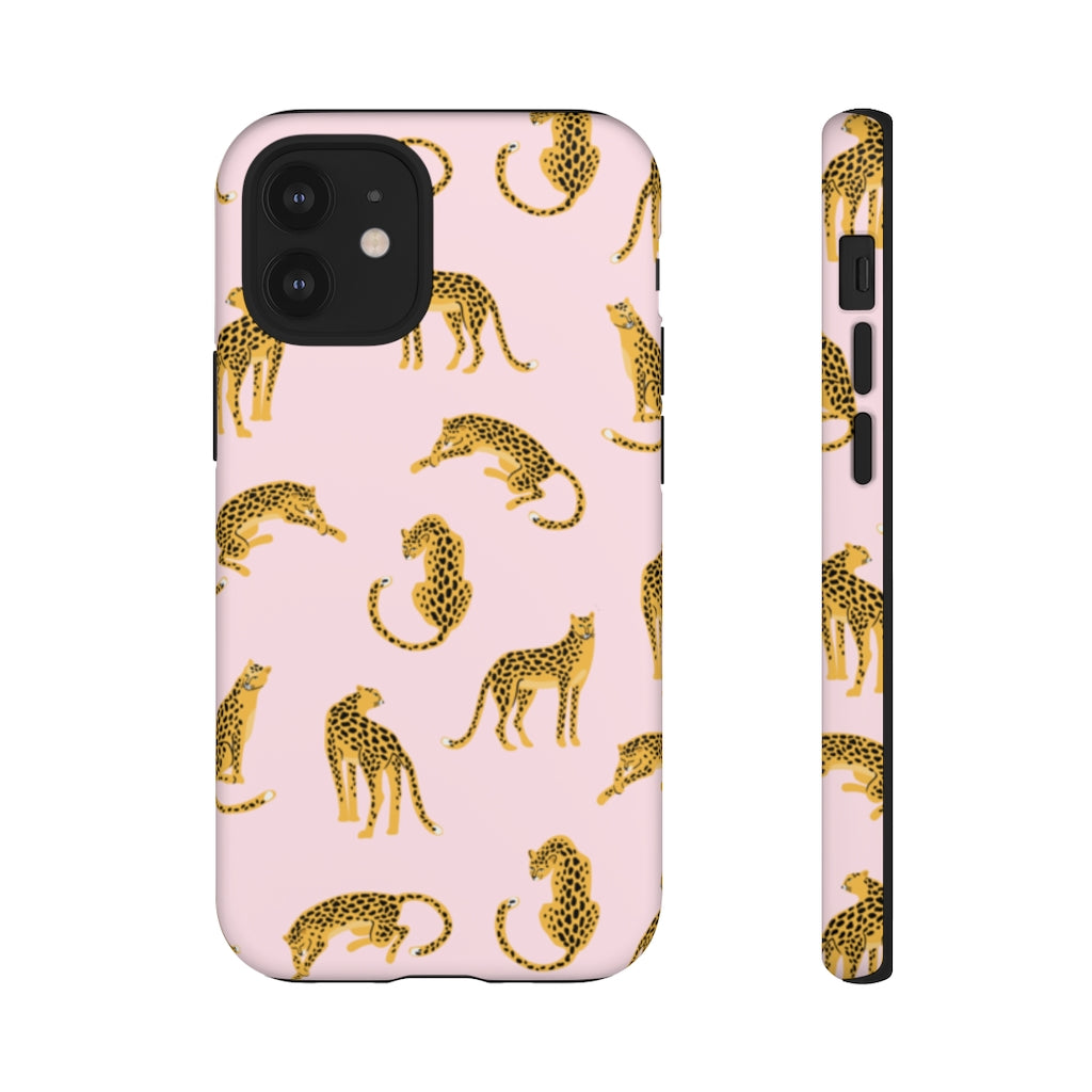 Pink Leopards Tough Phone Case