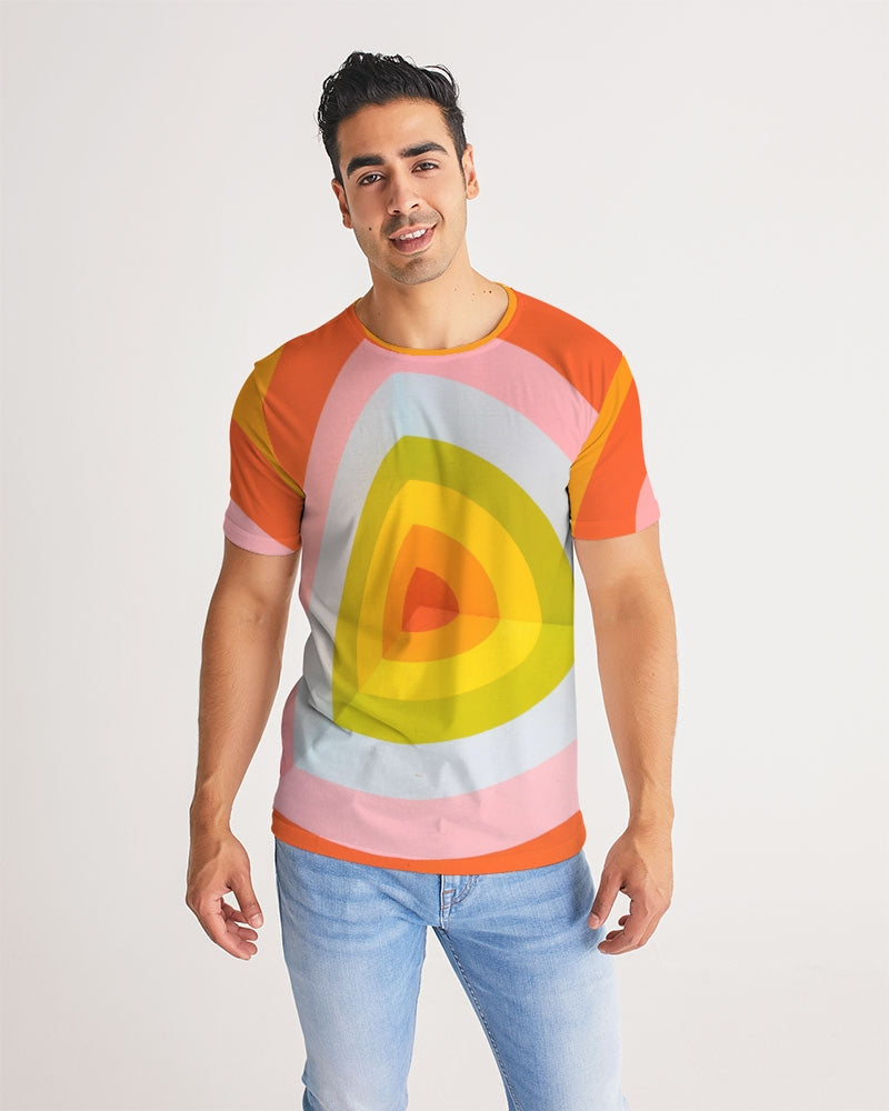 Orange Vortex Men's Tee