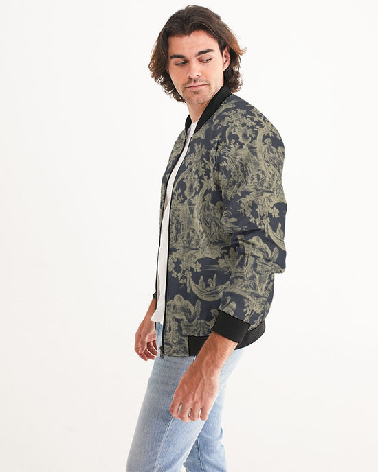 Load image into Gallery viewer, Life is Beautiful Men&amp;#39;s Vintage Bomber Jacket

