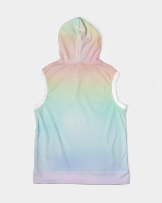 Soft Rainbow Premium Heavyweight Sleeveless Hoodie