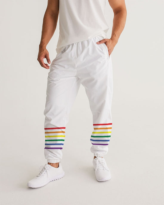 Rainbow Thin Stripes Lightweight Track Pants