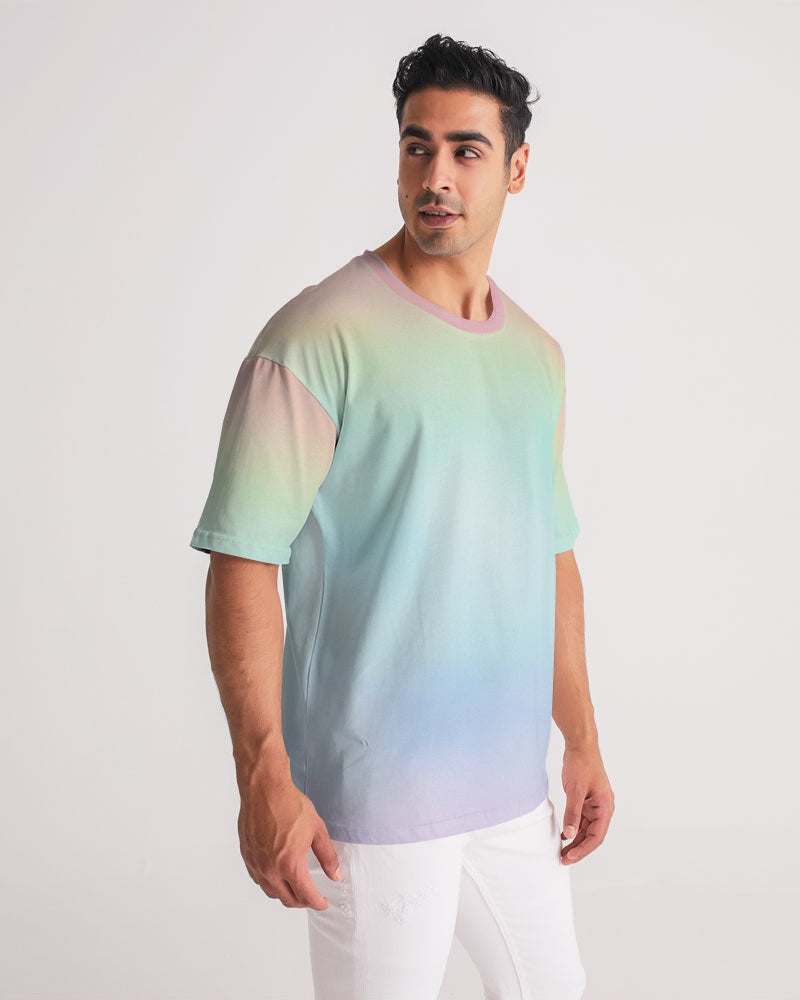 Soft Rainbow Oversized Heavyweight T Shirt