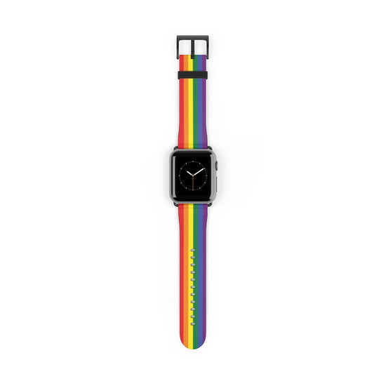 Load image into Gallery viewer, Rainbow Pride Apple Watch Band
