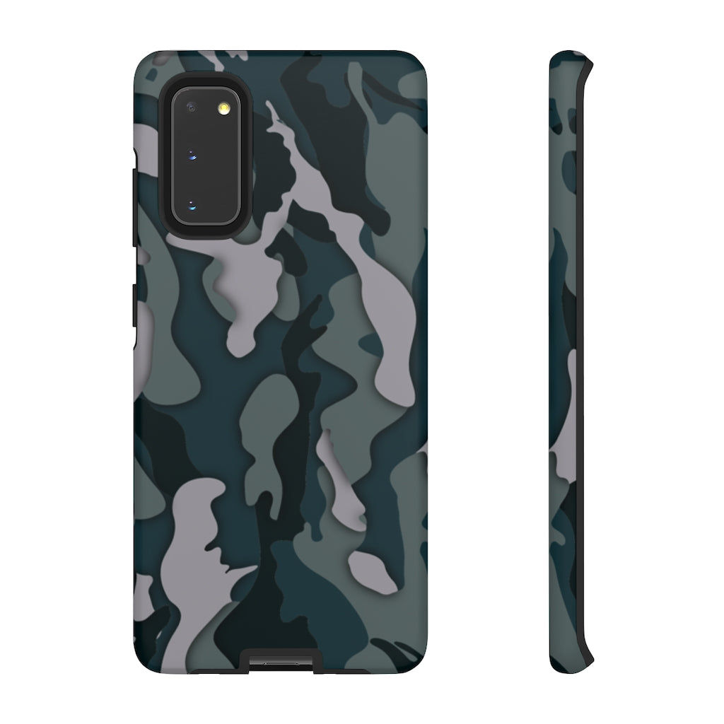 Dark Camo Tough Phone Case