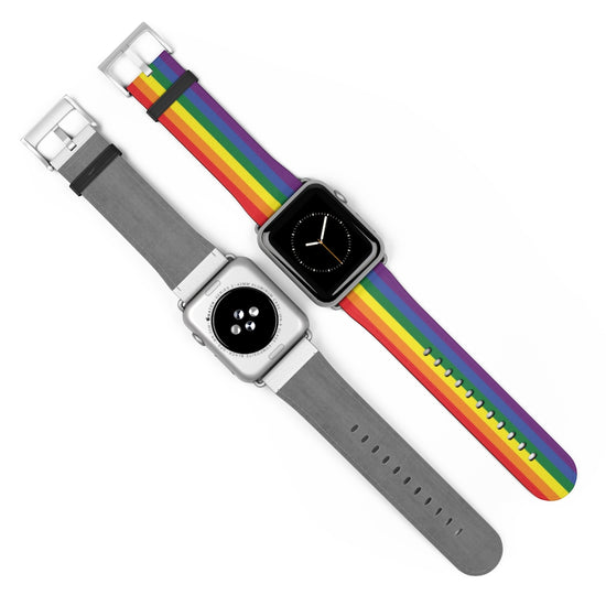 Load image into Gallery viewer, Rainbow Pride Apple Watch Band

