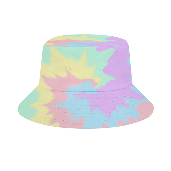 Pastel Smash Tie Dye Bucket Hat
