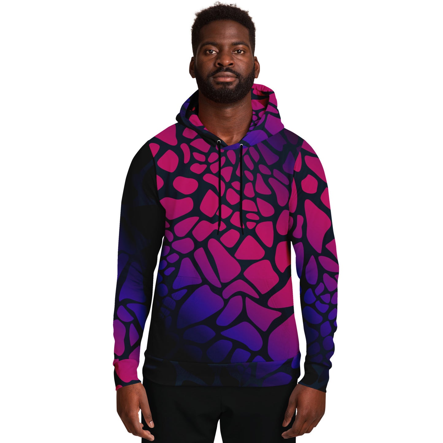 Raspberry Giraffe Unisex Hoodie