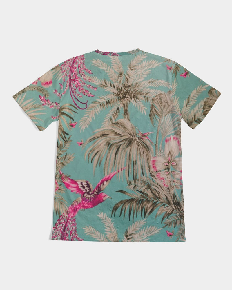 Vintage Bird & Tropical Palm Men's Tee