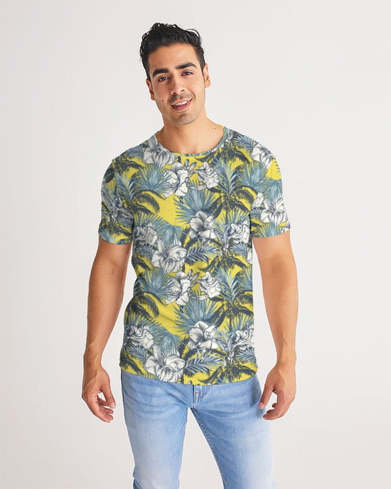Load image into Gallery viewer, Yellow Tropics Men&amp;#39;s Tee
