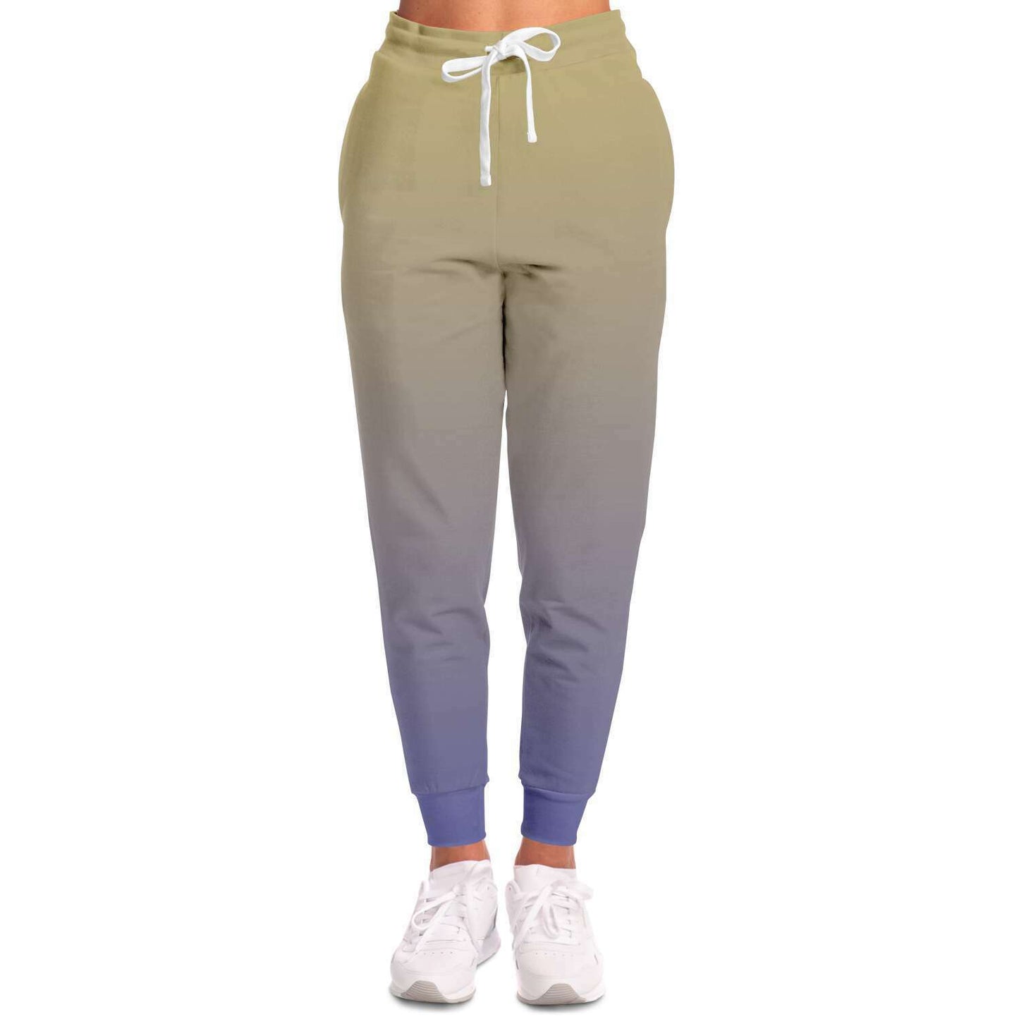 Purple Earth Ombre Fade Unisex Fleece Joggers