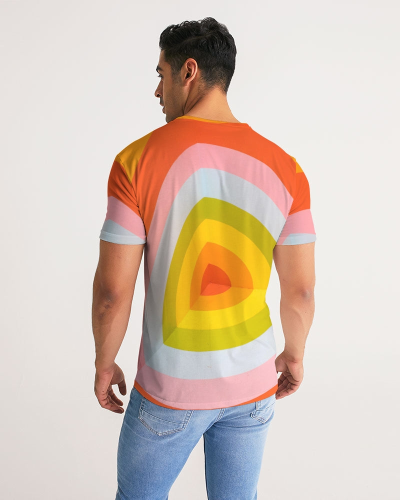 Orange Vortex Men's Tee