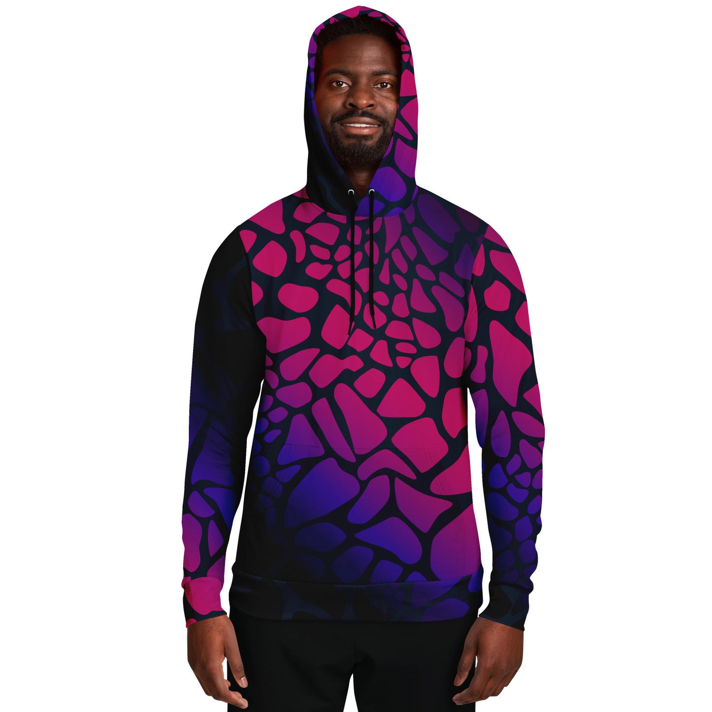 Raspberry Giraffe Unisex Hoodie