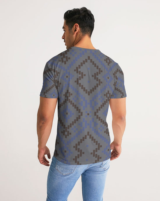 Storm Blue Aztec Men's T Shirt