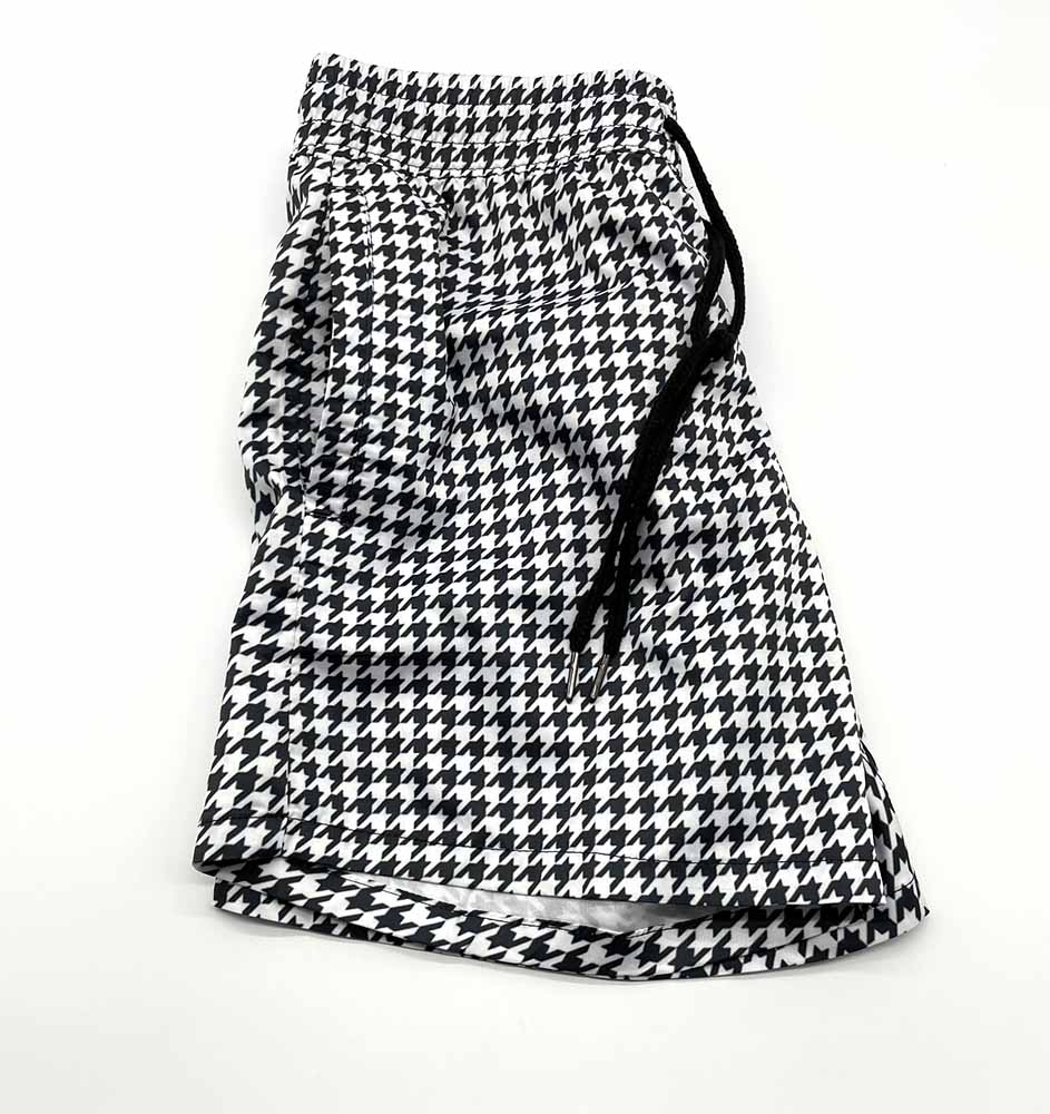 Houndstooth Swim Shorts (S2)