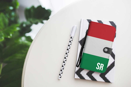 Load image into Gallery viewer, Personalized Italy Flag Phone Wallet Case
