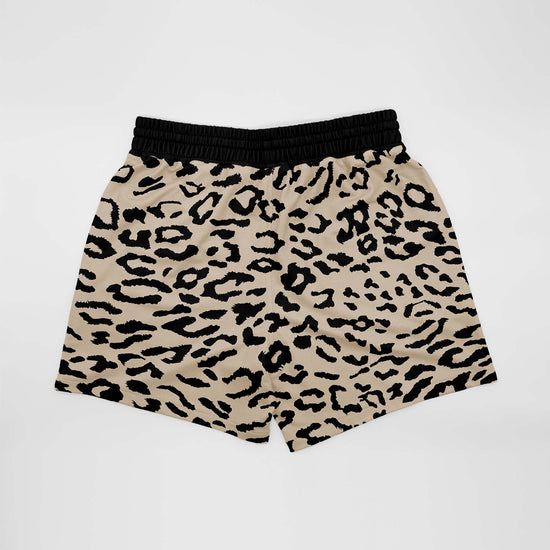 Leopard Sand Men's Casual Athletic Shorts