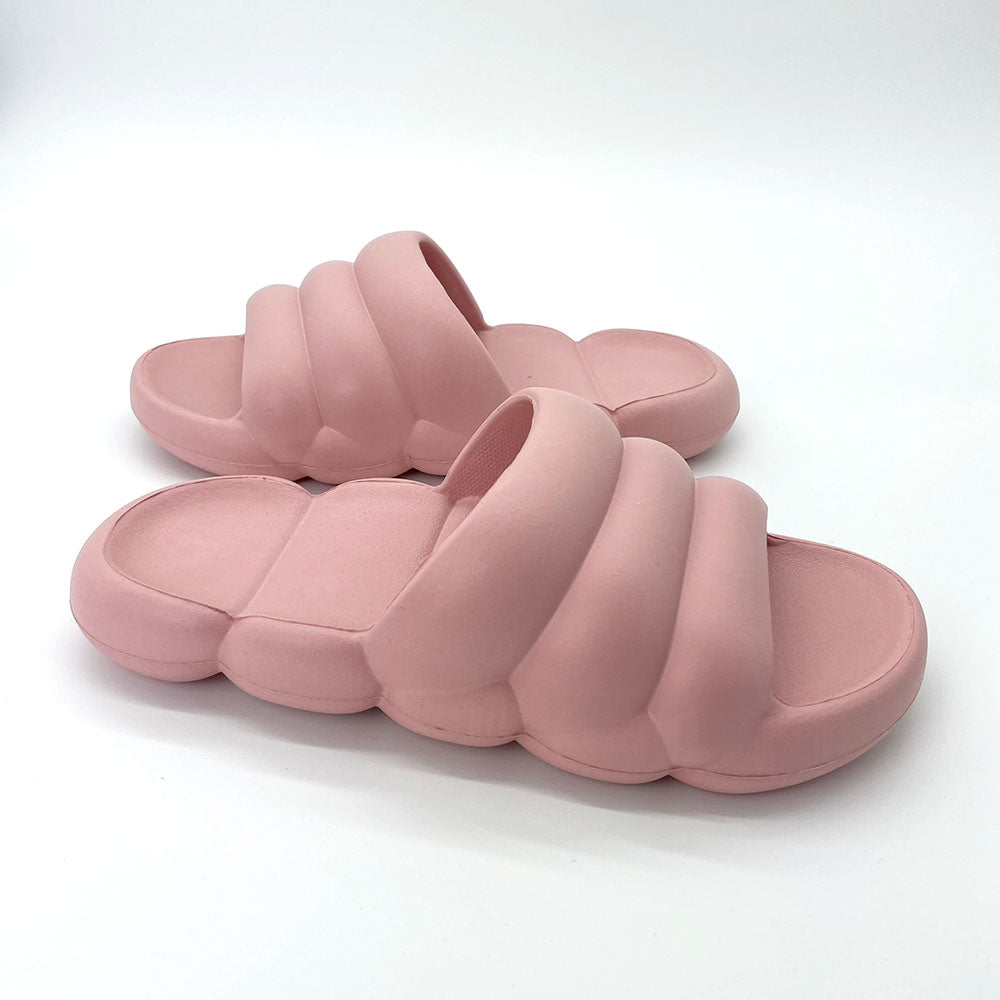 Luna Soft Pink Slides