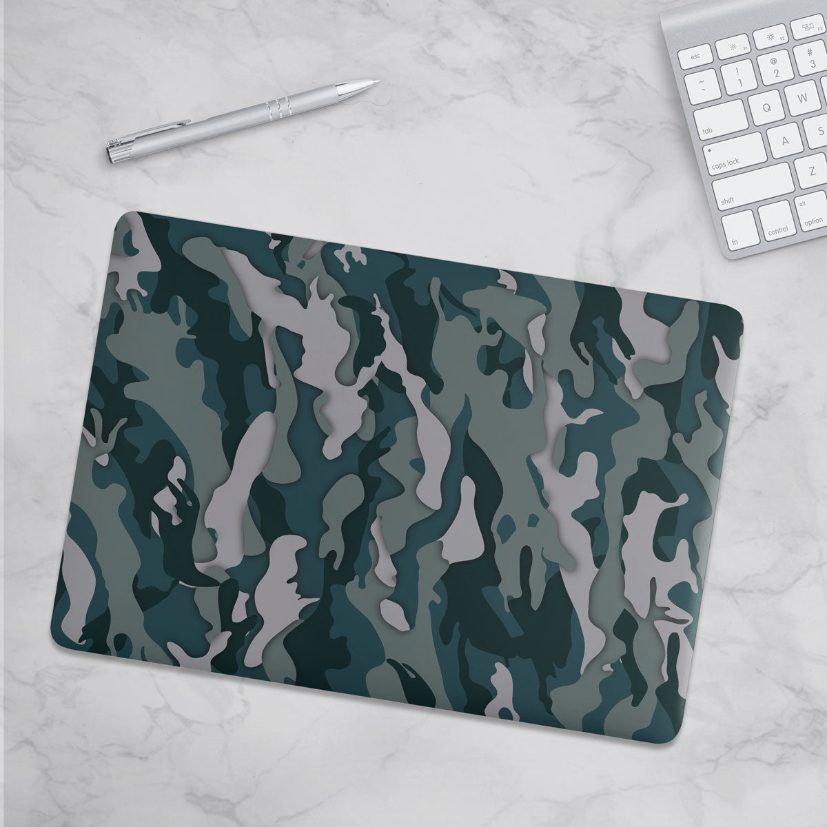 Load image into Gallery viewer, Macbook Hard Shell Case - Green Camo
