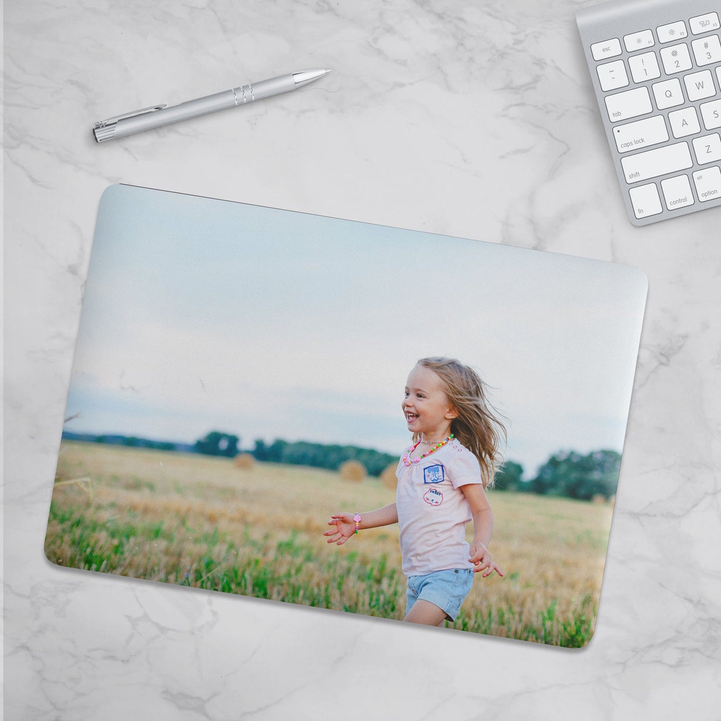 Custom Family Photo Macbook Hard Shell Case - One Image Personalized
