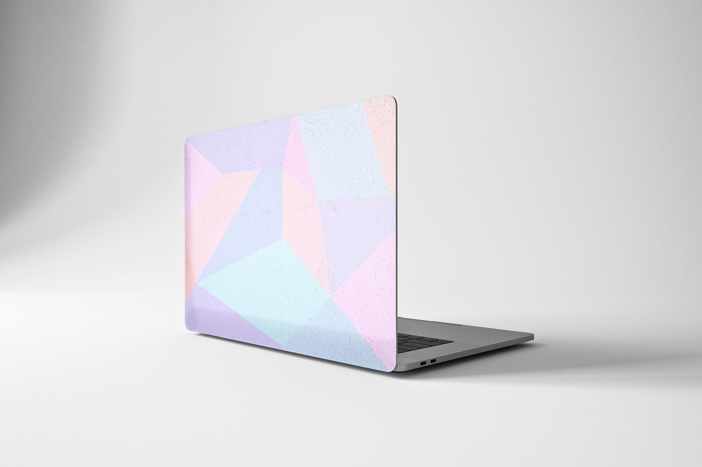 Load image into Gallery viewer, Personalized Macbook Hard Shell Case - Colorful Geometric Concrete
