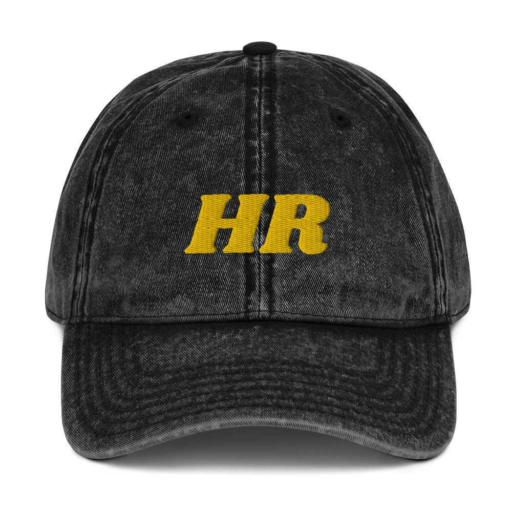 Personalized Vintage Cotton Twill Cap in 4 Colors