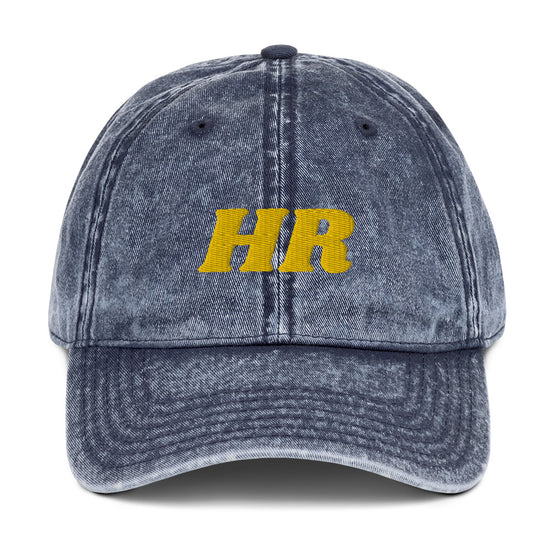 Personalized Vintage Cotton Twill Cap in 4 Colors