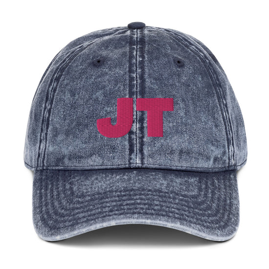 Personalized Vintage Cotton Twill Cap in 4 Colors