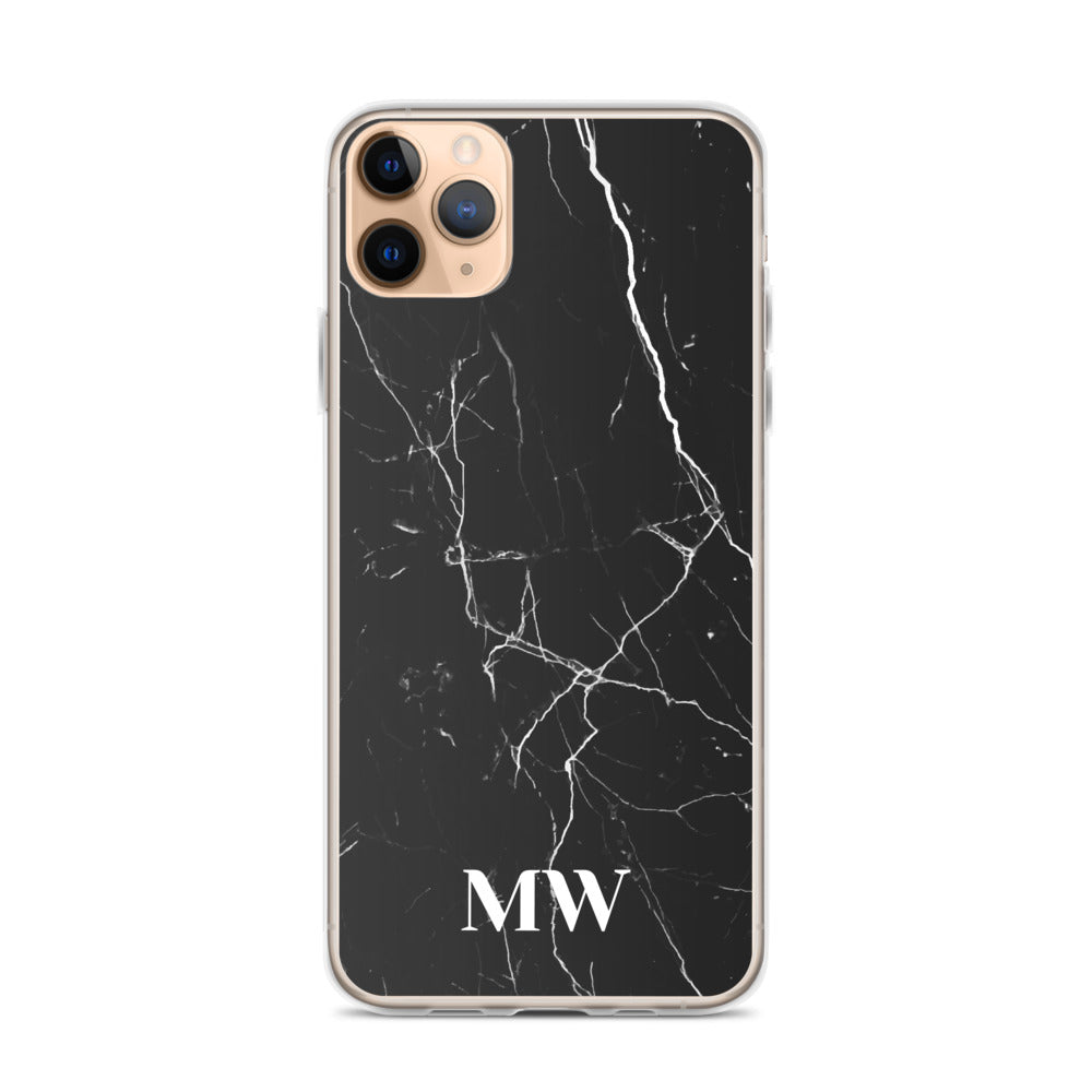 iPhone Case - Black Marble