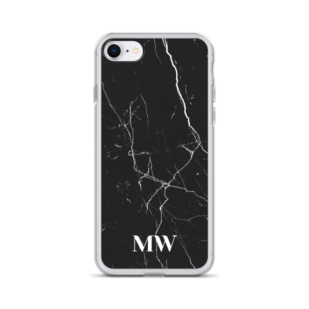 iPhone Case - Black Marble