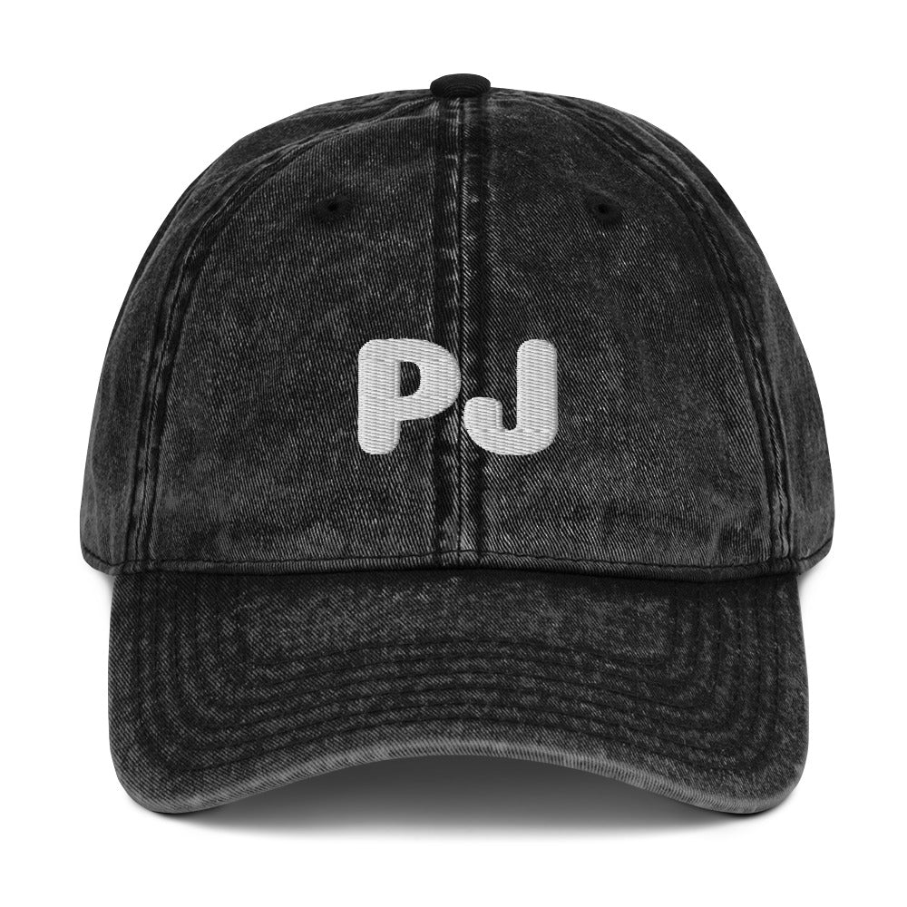 Personalized Vintage Cotton Twill Cap in 4 Colors