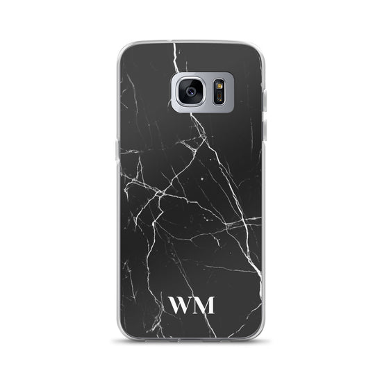 Samsung Case - Black Marble