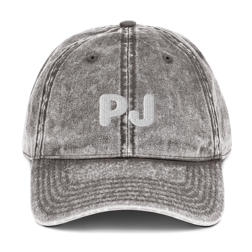 Personalized Vintage Cotton Twill Cap in 4 Colors