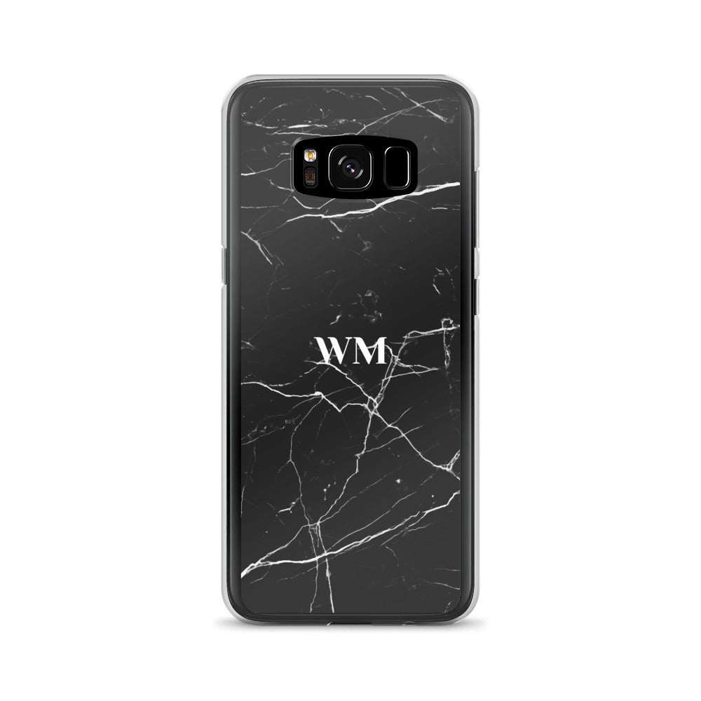 Samsung Case - Black Marble