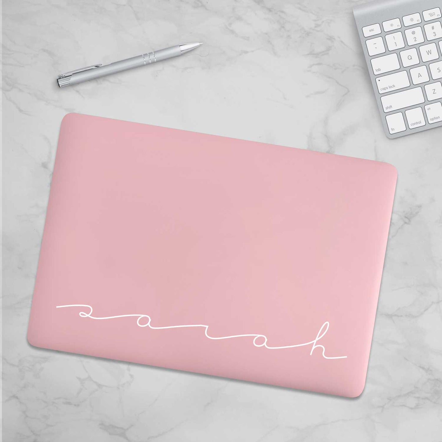 Load image into Gallery viewer, Personalized Macbook Hard Shell Case - Blush Pink
