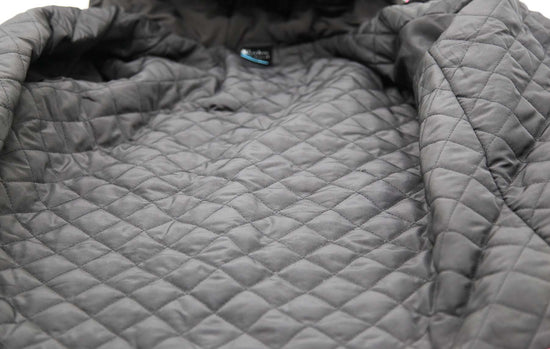 Cheetah Print Charcoal Quilted Bomber Jacket