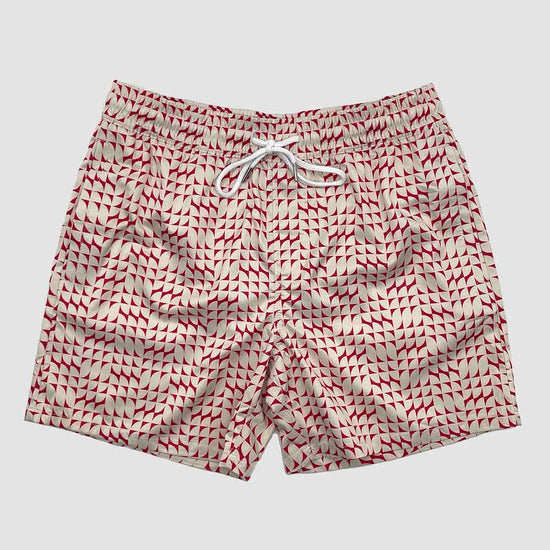 Rhythm in Red Swim Shorts (S2)