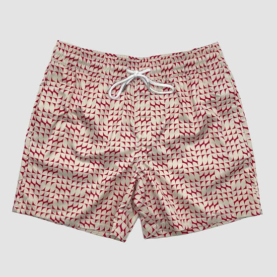 Load image into Gallery viewer, Rhythm in Red Swim Shorts (S2)
